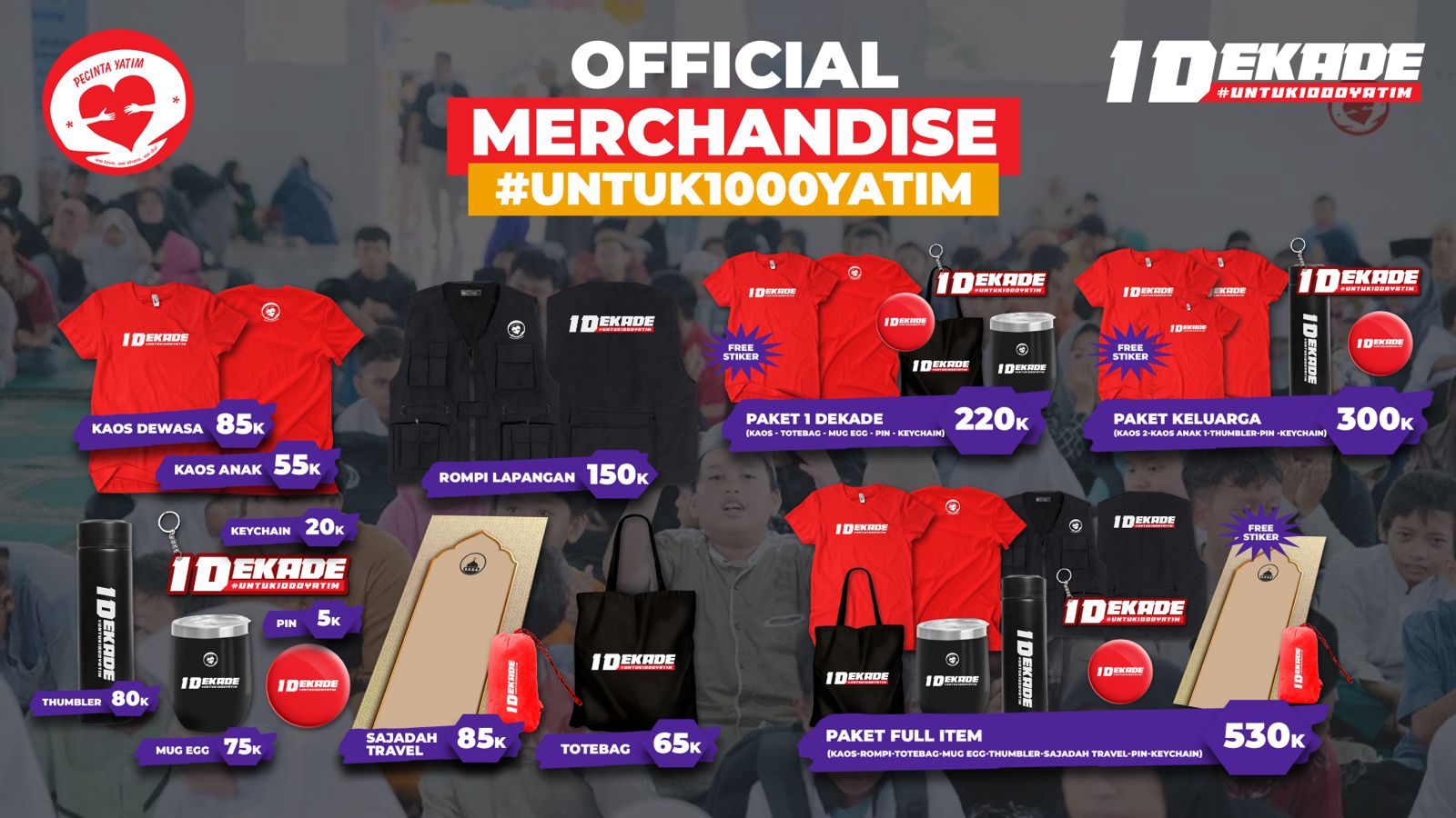 Product Event's preview